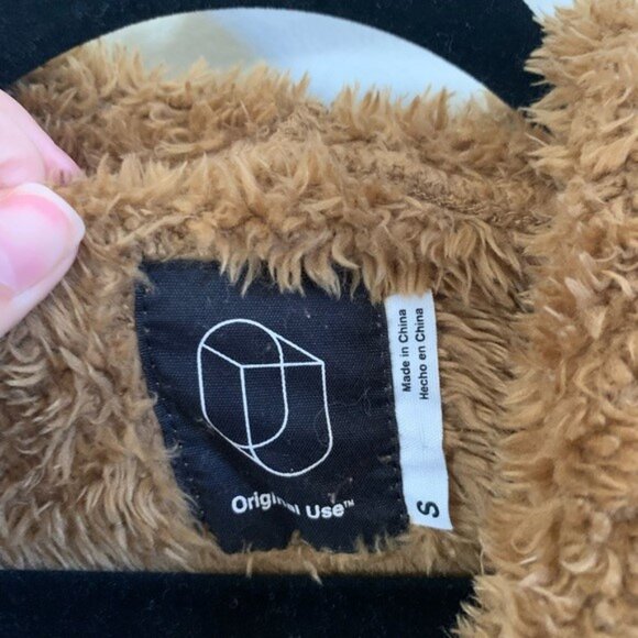 Original Use Teddy Half Zip Hoodie - Picture 4 of 6